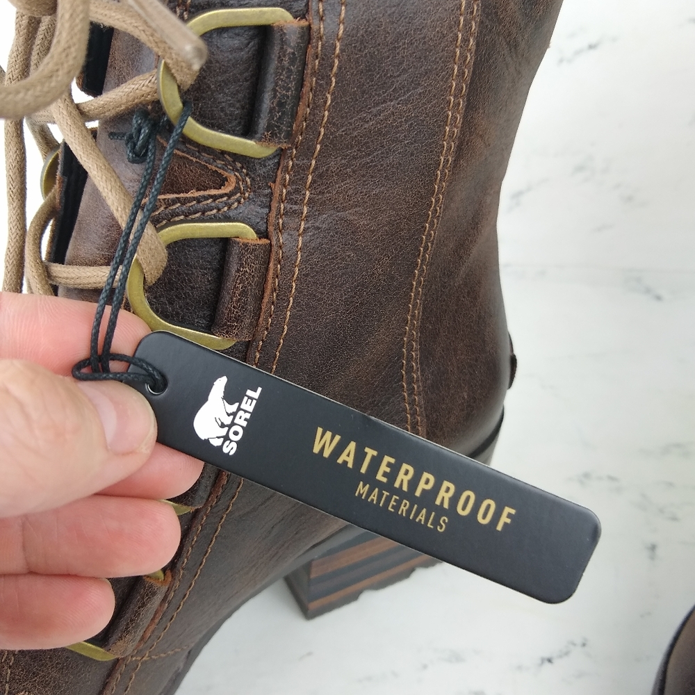 *LAST 1*NEW Sorel Cate Lace Up Waterproof Boot - Picture 8 of 8